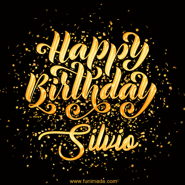 Buon compleanno Silvio – GIF di buon compleanno n. 11