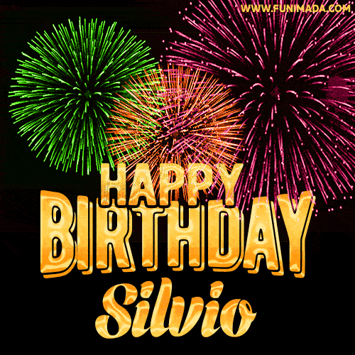 Buon compleanno Silvio – GIF di buon compleanno n. 3