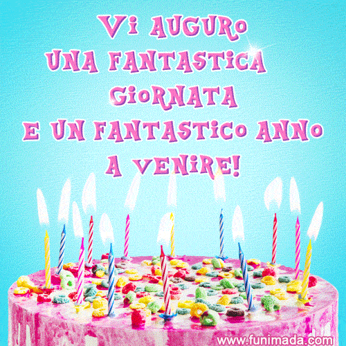 Buon compleanno Silvio – GIF di buon compleanno n. 24