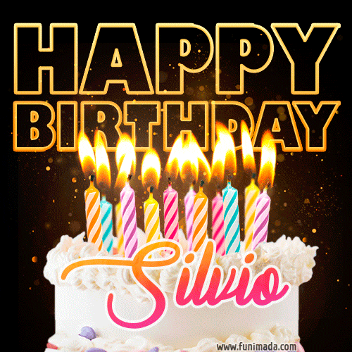 Buon compleanno Silvio – GIF di buon compleanno n. 5