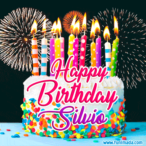 Buon compleanno Silvio – GIF di buon compleanno n. 6