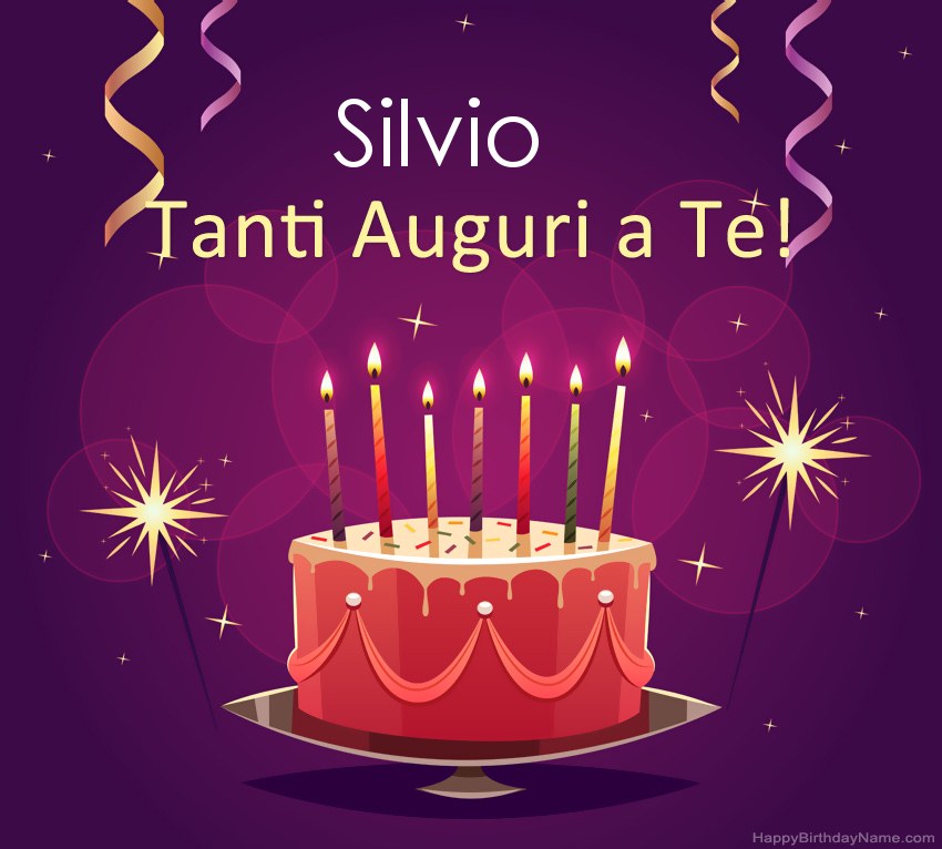 Buon compleanno Silvio – immagine di buon compleanno n. 55