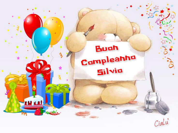 Buon compleanno Silvio – immagine di buon compleanno n. 47