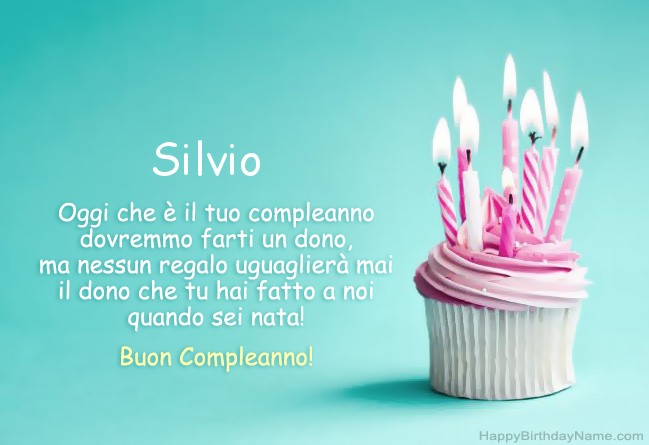 Buon compleanno Silvio – immagine di buon compleanno n. 49