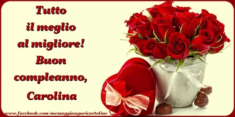 Buon compleanno Carolina – immagine di buon compleanno n. 63