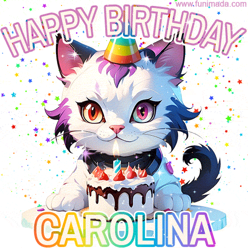Buon compleanno Carolina – GIF di buon compleanno n. 7