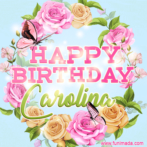 Buon compleanno Carolina – GIF di buon compleanno n. 19