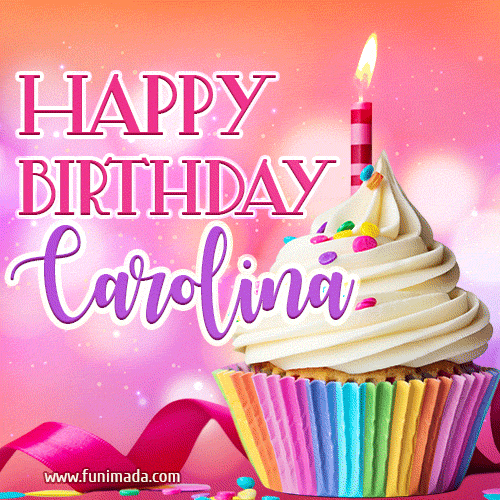 Buon compleanno Carolina – GIF di buon compleanno n. 8