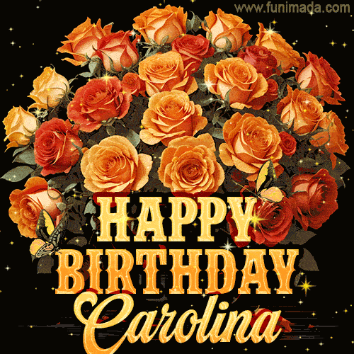 Buon compleanno Carolina – GIF di buon compleanno n. 15