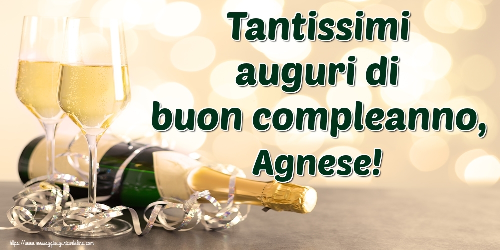 Buon compleanno Agnese – immagine di buon compleanno n. 42