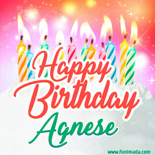 Buon compleanno Agnese – GIF di buon compleanno n. 10
