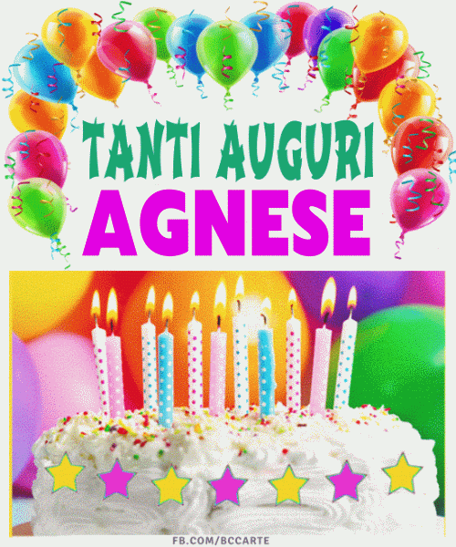 Buon compleanno Agnese – GIF di buon compleanno n. 3