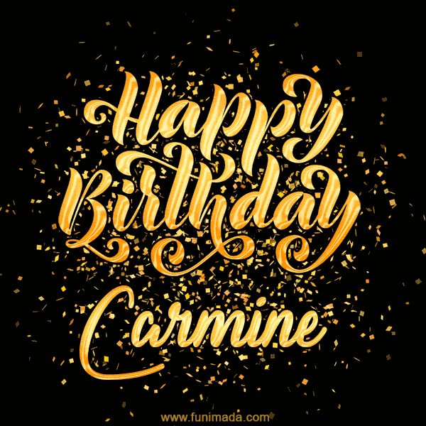 Buon compleanno Carmine – GIF di buon compleanno n. 17