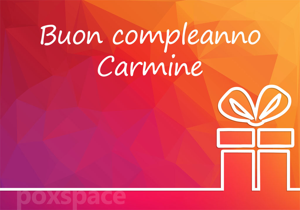 Buon compleanno Carmine – immagine di buon compleanno n. 32