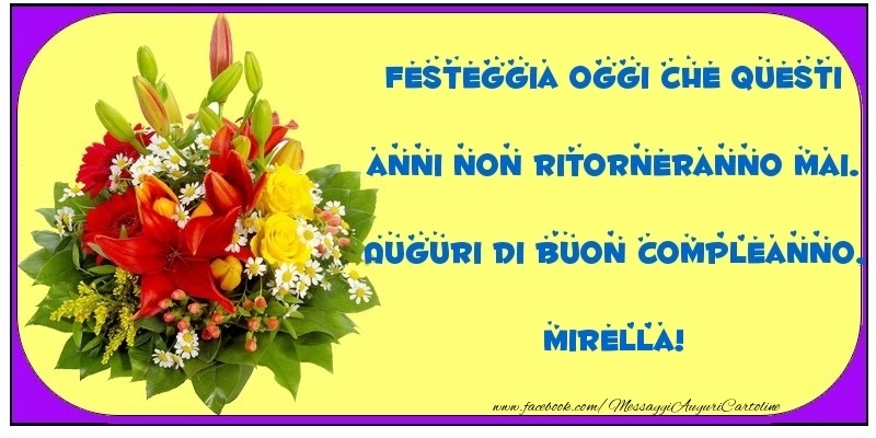 Buon compleanno Mirella – immagine di buon compleanno n. 58