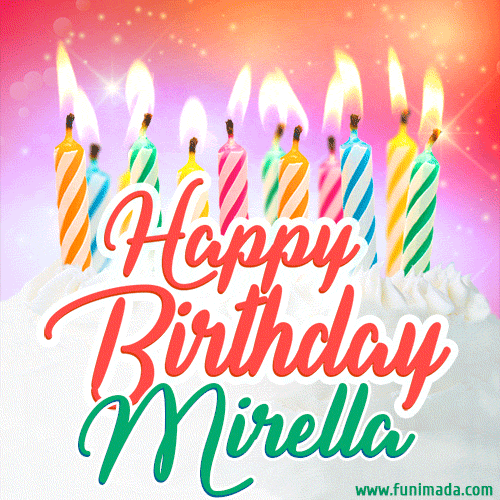 Buon compleanno Mirella – GIF di buon compleanno n. 2