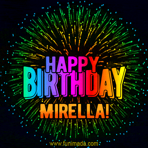 Buon compleanno Mirella – GIF di buon compleanno n. 13