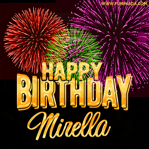 Buon compleanno Mirella – GIF di buon compleanno n. 4