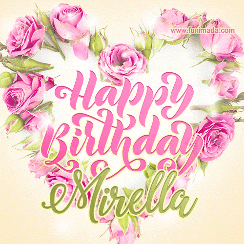 Buon compleanno Mirella – GIF di buon compleanno n. 8