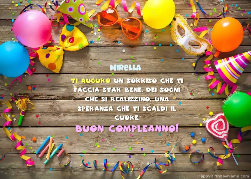 Buon compleanno Mirella – immagine di buon compleanno n. 138