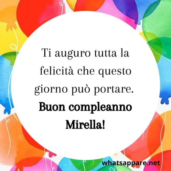 Buon compleanno Mirella – immagine di buon compleanno n. 86