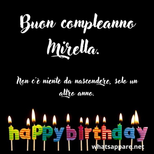 Buon compleanno Mirella – immagine di buon compleanno n. 87