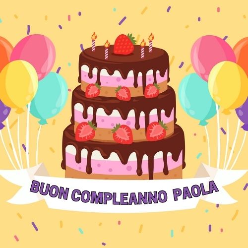 Buon compleanno Paola – immagine di buon compleanno n. 109