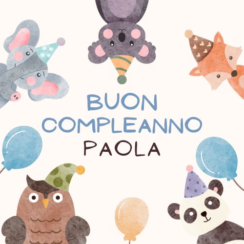 Buon compleanno Paola – immagine di buon compleanno n. 111