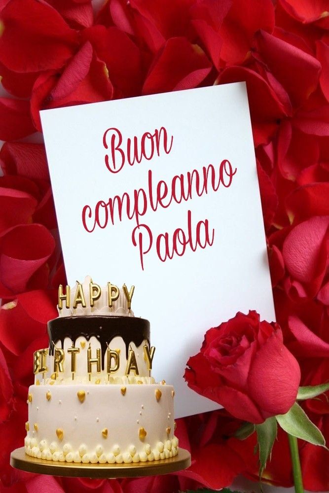 Buon compleanno Paola – immagine di buon compleanno n. 2