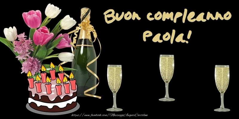 Buon compleanno Paola – immagine di buon compleanno n. 12