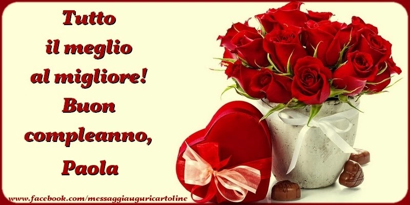 Buon compleanno Paola – immagine di buon compleanno n. 13