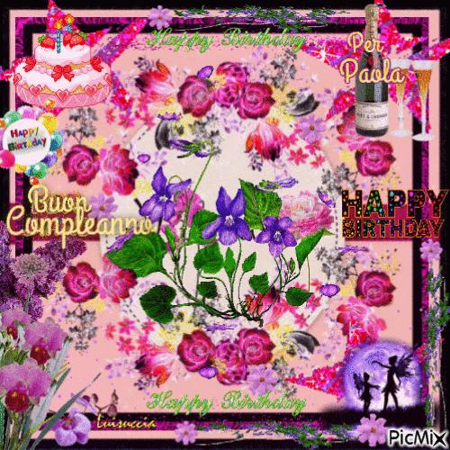 Buon compleanno Paola – GIF di buon compleanno n. 42