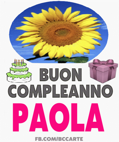 Buon compleanno Paola – GIF di buon compleanno n. 51