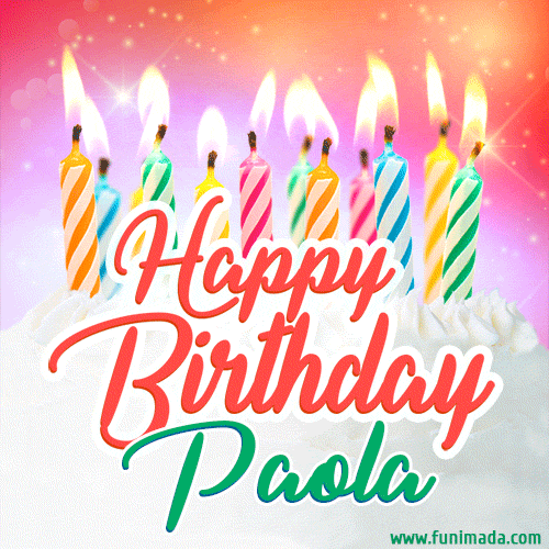 Buon compleanno Paola – GIF di buon compleanno n. 54