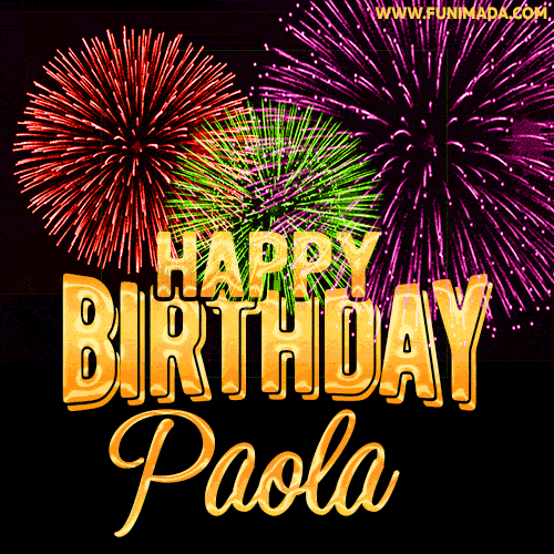 Buon compleanno Paola – GIF di buon compleanno n. 56