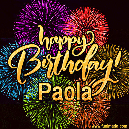 Buon compleanno Paola – GIF di buon compleanno n. 58
