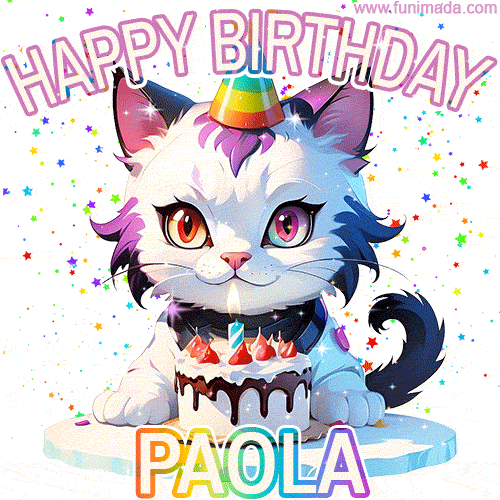 Buon compleanno Paola – GIF di buon compleanno n. 59