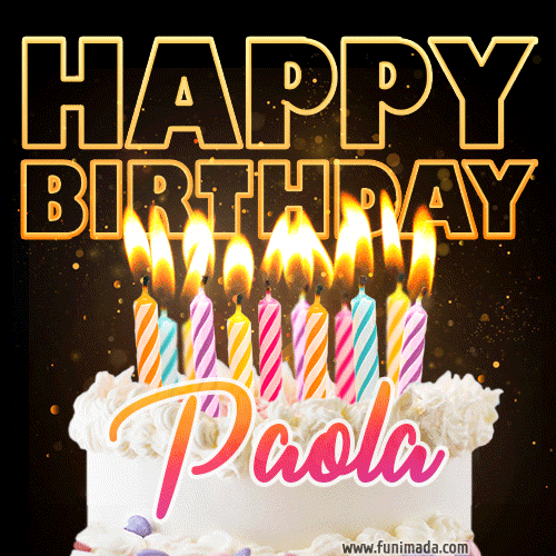 Buon compleanno Paola – GIF di buon compleanno n. 62