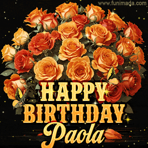 Buon compleanno Paola – GIF di buon compleanno n. 63