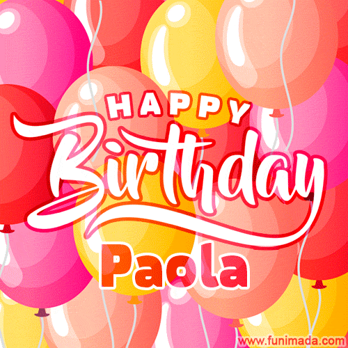 Buon compleanno Paola – GIF di buon compleanno n. 66