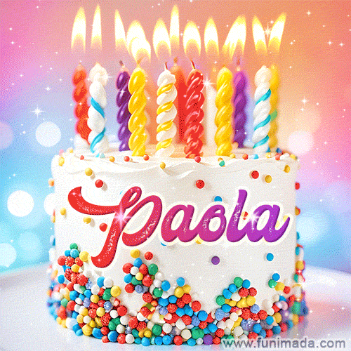 Buon compleanno Paola – GIF di buon compleanno n. 68