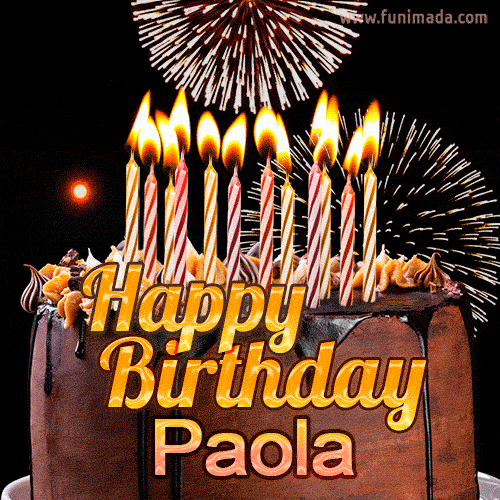 Buon compleanno Paola – GIF di buon compleanno n. 71