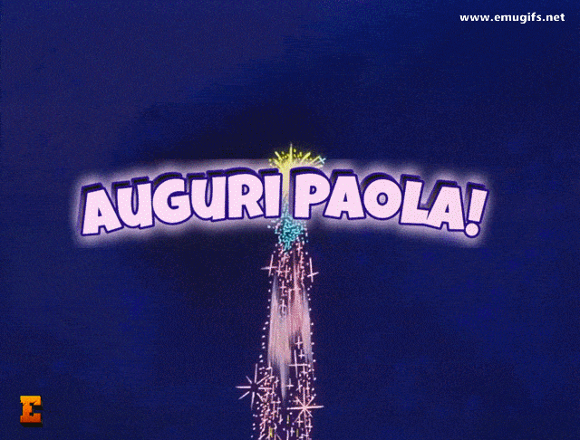 Buon compleanno Paola – GIF di buon compleanno n. 45