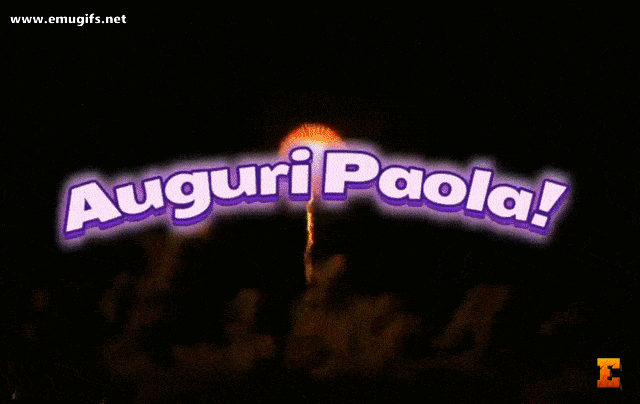 Buon compleanno Paola – GIF di buon compleanno n. 46