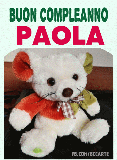 Buon compleanno Paola – GIF di buon compleanno n. 49