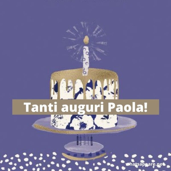 Buon compleanno Paola – immagine di buon compleanno n. 143
