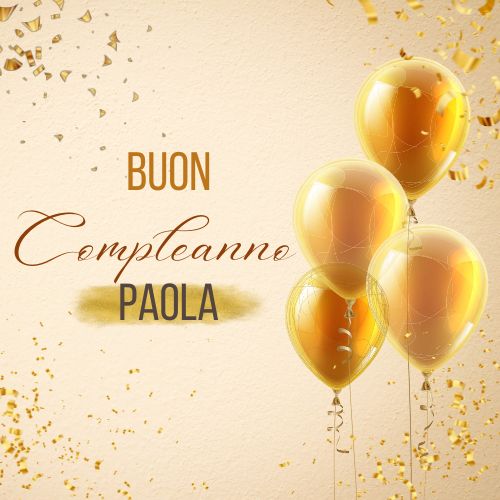 Buon compleanno Paola – immagine di buon compleanno n. 113