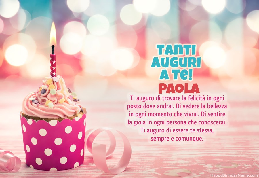 Buon compleanno Paola – immagine di buon compleanno n. 141