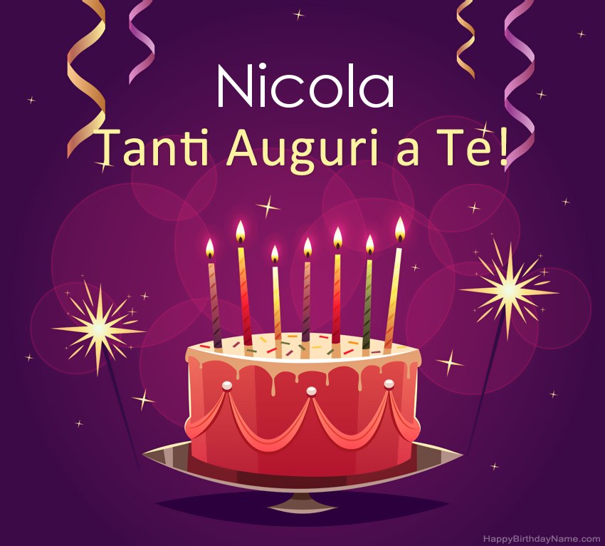 Buon compleanno Nicola – immagine di buon compleanno n. 56