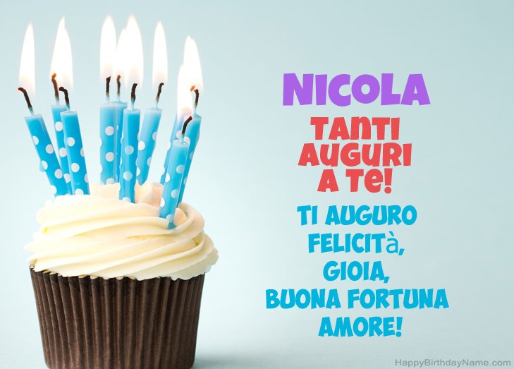 Buon compleanno Nicola – immagine di buon compleanno n. 63